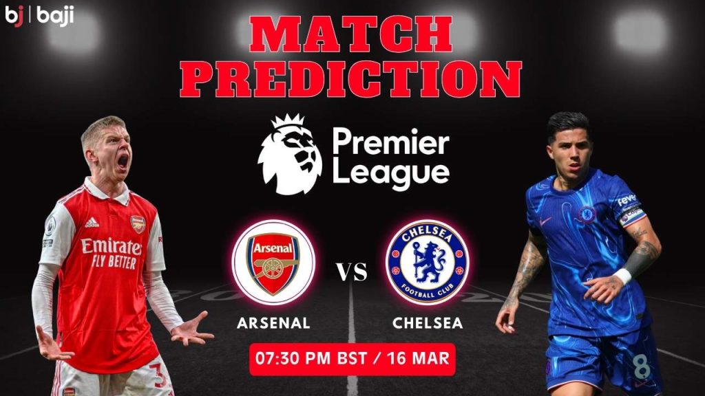 Arsenal vs Chelsea Match Prediction (Premier League - Round 29)