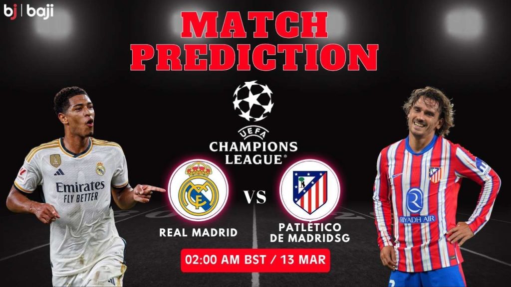Atlético de Madrid vs Real Madrid UEFA Champions League