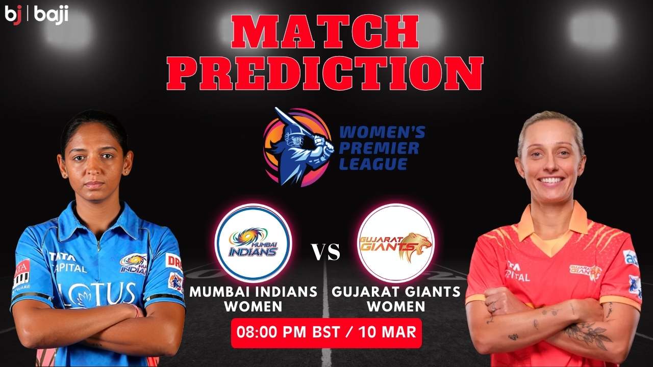 MI-W vs GG-W Match Prediction: মুম্বাই ইন্ডিয়ান্স মহিলা বনাম গুজরাট জায়ান্টস মহিলা, 19th T20 Match, বিশ্লেষণ ও পিচ রিপোর্ট দেখুন – কে জিতবে?