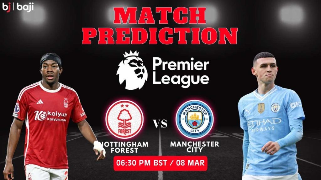 Nottingham Forest vs Manchester City Premier League, Round 28