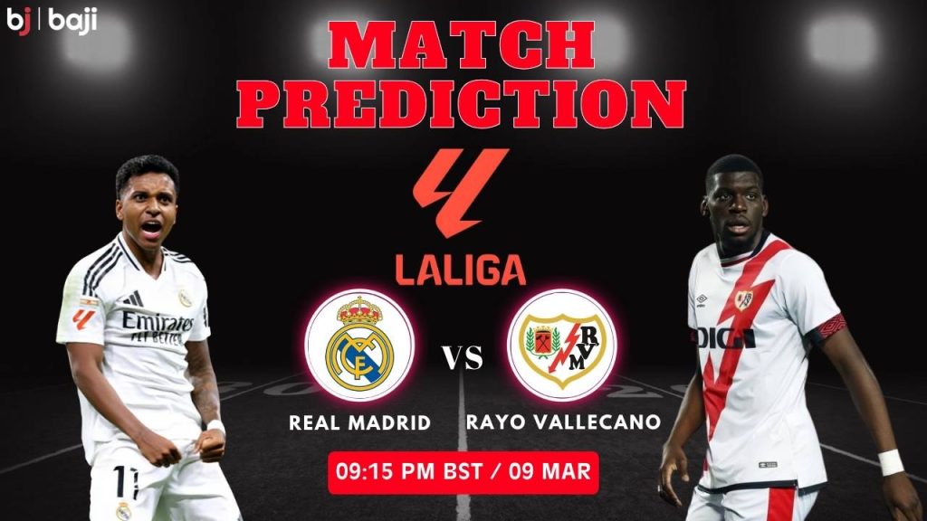 Real Madrid vs Rayo Vallecano, La Liga Round 27